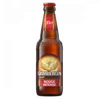  Grimbergen Rouge Intense belga apátsági vörös színű erdei gyümölcsös ízesített sör 5,5% 0,33 l