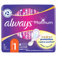  Always Platinum Normal Szárnyas Egészségügyi Betét, 8 db