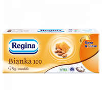  Regina Bianka 100 Méz-Mandula papír zsebkendő 3 rétegű 100 db