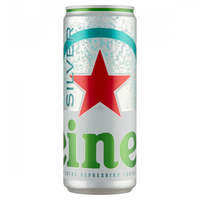  Heineken Silver világos sör 4% 330 ml