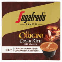  Segafredo Zanetti Le Origini Costa Rica őrölt, pörkölt kávékeverék kapszula 10 x 7,5 g (75 g)
