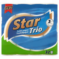  Star Trio toalettpapír 3 rétegű 32 tekercs