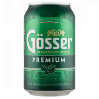  Gösser Premium minőségi világos sör 5% 330 ml