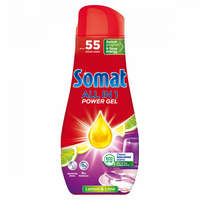  Somat All in 1 Lemon & Lime gépi mosogatószer gél 55 mosogatás 990 ml