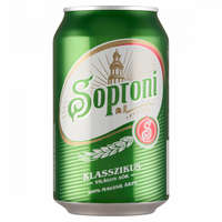  Soproni Klasszikus világos sör 4,5% 0,33 l doboz