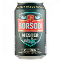  Borsodi Mester minőségi világos sör 5% 0,33 l