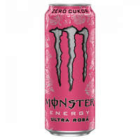  Monster Energy Ultra Rosá szénsavas ital koffeinnel és édesítőszerekkel 500 ml