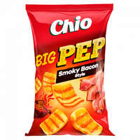 Chio Big Pep Smoky Bacon Style bacon ízű búza-burgonyasnack 65 g