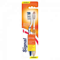 Signal Anti-Plaque Action közepes keménységű fogkefe 2 db