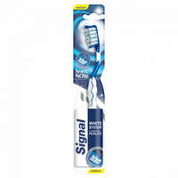 Signal White Now White System közepes keménységű fogkefe