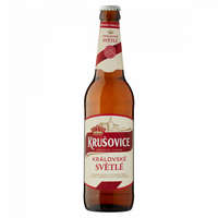 Krušovice Světlé import világos sör 4,2% 0,5 l