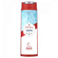 Old Spice Cooling Férfi Sampon és Tusfürdő, Hosszan Tartó Frissesség, 400 ml
