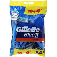 Gillette BlueII Plus Eldobható férfi borotva 10+4db