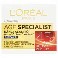 ĽOréal Paris age Specialist ránctalanító feszesítő éjszakai arcápoló 45 + 50 ml