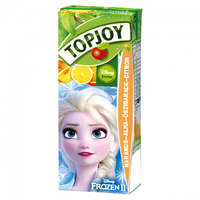 Topjoy szénsavmentes narancs-alma-őszibarack-citrom ital hozzáadott vitaminokkal 200 ml