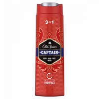 Old Spice Captain Férfi Sampon és Tusfürdő, Hosszan Tartó Frissesség, 400 ml