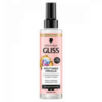 Gliss Split Ends Miracle Express Repair hajbalzsam ionic komplex-szel + szőlőmag olajjal 200 ml