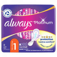 Always Platinum Normal Szárnyas Egészségügyi Betét, 8 db
