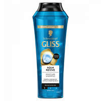 Gliss Aqua Revive hidratáló sampon hylauron komplex-szel normál és száraz hajra 250 ml