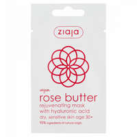 Ziaja rózsavaj fiatalító arcmaszk hyaluronsavval száraz és érzékeny bőrre 30+ 7 ml