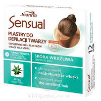 Joanna S.Szőrtelenítő gyantacsík arc 12db
