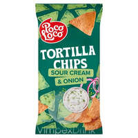 Poco Loco Tortilla Chips Hagy-Tejf.200g
