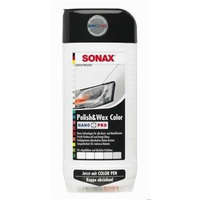 Sonax Sonax Polish&Wax Color, polírozó, fehér, Nano Pro, 500ml 296000