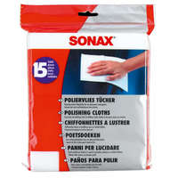 Sonax Sonax Poliervlies Tücher, polírozó kendő, 15 db 422200