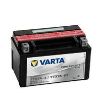 Varta Varta 12v 6ah 105A AGM motor akkumulátor bal+ YTX7A-BS 506015005A514