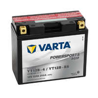 Varta Varta 12v 12ah 215A AGM motor akkumulátor bal+ YT12B-BS 512901019A514