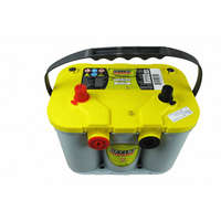Optima Optima Yellow 8142540008882 12v 55ah 765A autó akkumulátor bal+ oldalcsavaros U 4,2