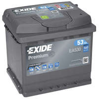 Exide Exide Premium EA530 12V 53Ah 540A Jobb+ akkumulátor