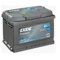 Exide Exide Premium EA612 12V 61Ah 600A Jobb+ akkumulátor