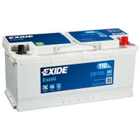 Exide EXIDE Excell EB1100 12V 110Ah 850A Jobb+ akkumulátor