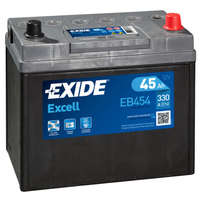Exide Exide Excell EB454 12V 45Ah 330A Jobb+ akkumulátor