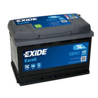 Exide EXIDE Excell EB741 12V 74Ah 680A Bal+ akkumulátor