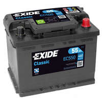 Exide Exide Classic EC550 12V 55Ah 460A Jobb+ akkumulátor