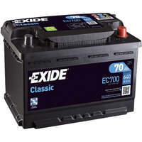 Exide EXIDE Classic EC700 12V 70Ah 640A Jobb+ akkumulátor