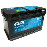 Exide EXIDE ECM EL800 12V 80Ah 720A Jobb+ akkumulátor