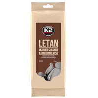 K2 K2 LETAN WIPES bőr tisztító-ápoló törlőkendő K210