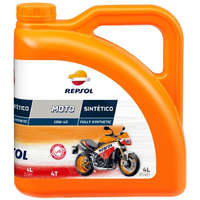 Repsol Repsol MOTO SINTETICO 4T 10W40 4L motorkerékpár motorolaj RP163N54