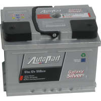 AutoPart AutoPart Galaxy Silver SP10055 12V 61Ah 550A Jobb+ autó akkumulátor