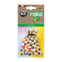 K2 K2 ROKO HAPPY GREEN TEA autó illatosító 25g V822H