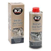 K2 K2 DIESEL DICTUM dízel befecskendező rendszer tisztító üzemanyag adalék 500ml W325