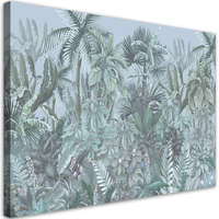  Vászonkép, Trópusi levelek és fák - 60x40 cm