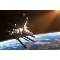  Vlies Fotótapéta - Space station 3D - 375x250 cm