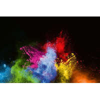 Vlies Fotótapéta - Abstract colored dust - 375x250 cm