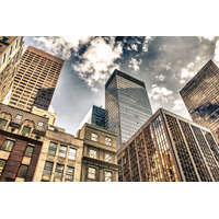  Vlies Fotótapéta - New York City Manhatten Skyline - 375x250 cm