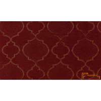 (17 szín) San Marino klasszikus mintás dekor függöny R-300 cm(408)-Bordó
