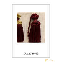 (15 szín) Függöny bojt. Kulcsbojt 10200/20 Bordó